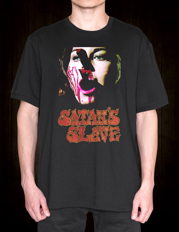 Macabre fashion: Unleash the Darkness with Satan's Slave Shirt