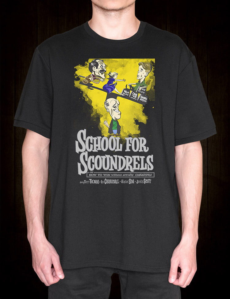 Witty charm: School For Scoundrels T-Shirt