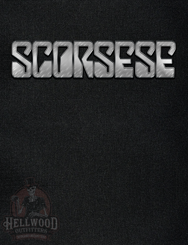 Scorsese Scorpions logo parody t-shirt