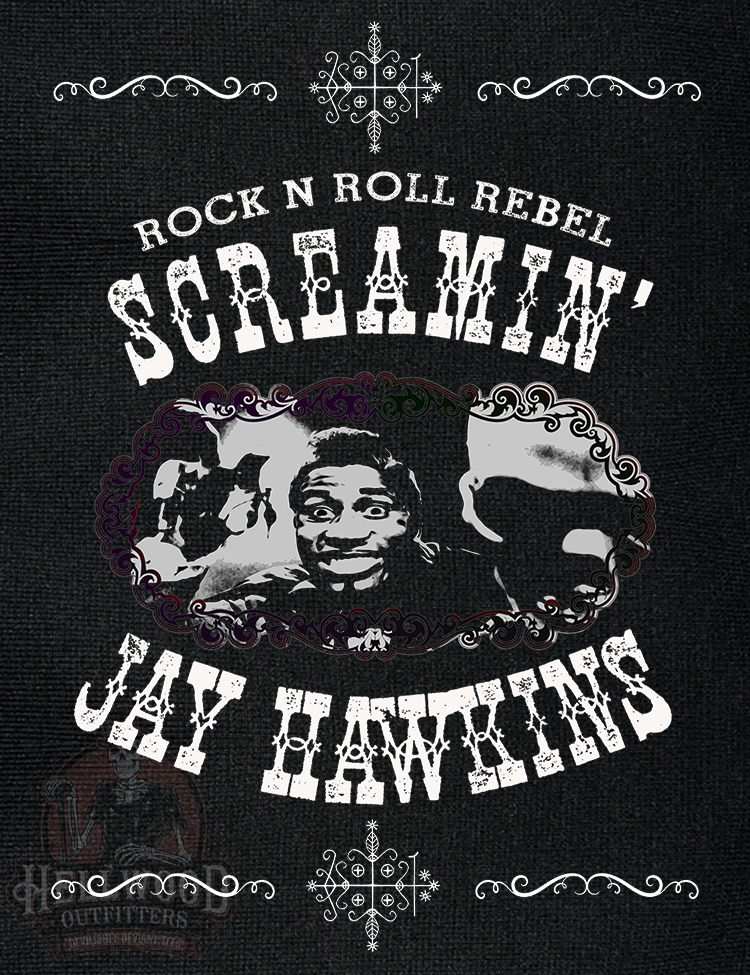 Screamin’ Jay Hawkins portrait t-shirt