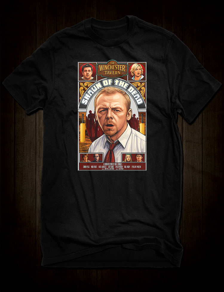Shaun of the Dead cult horror comedy t-shirt