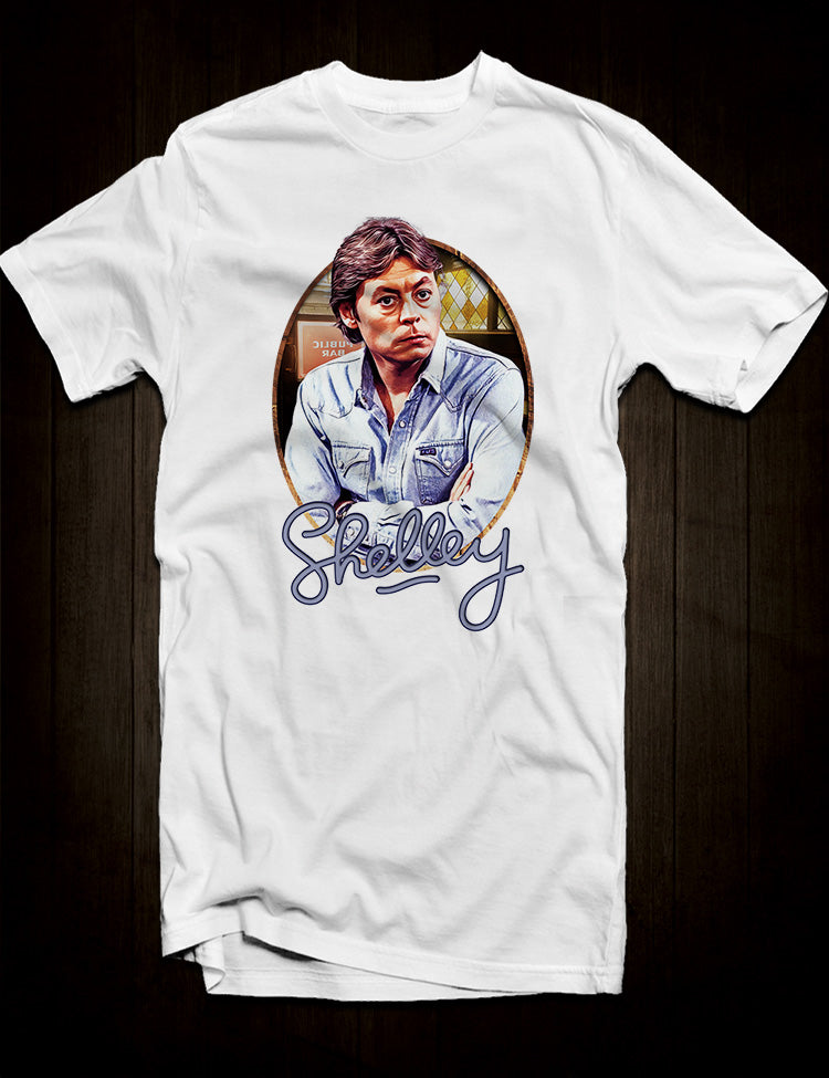 Shelley 1970s British television illustration t-shirt