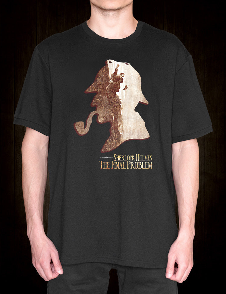 Sherlock Holmes vs Moriarty tee