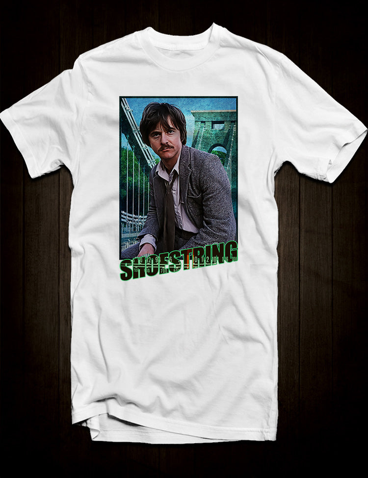 Eddie Shoestring Character Tee - TV Detective Series Apparel