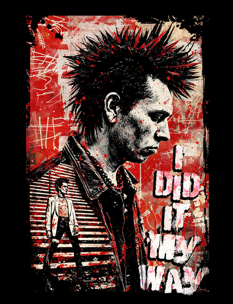 Sex Pistols Sid Vicious illustration