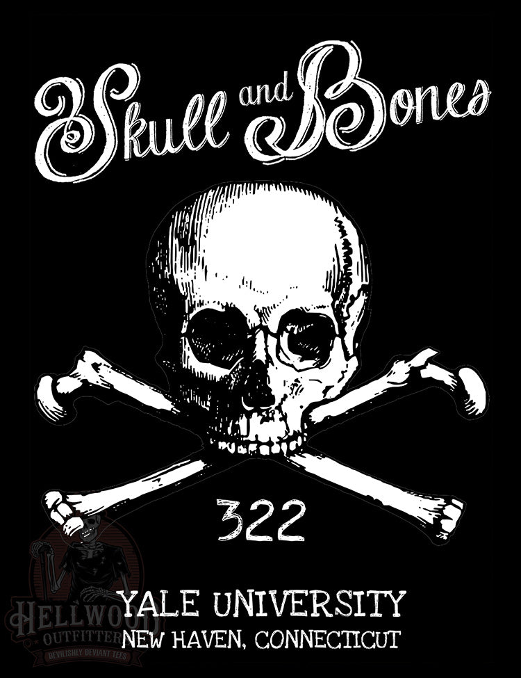 Elite secret society Skull and Bones inspired clothing