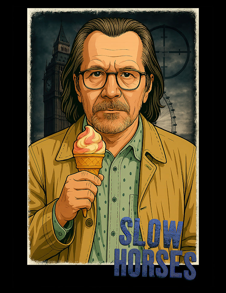 River Cartwright Slough House London neo-noir aesthetic