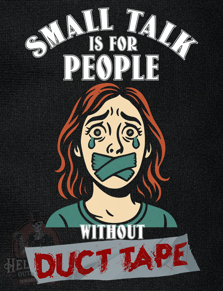 Sarcastic t-shirt with antisocial quote design