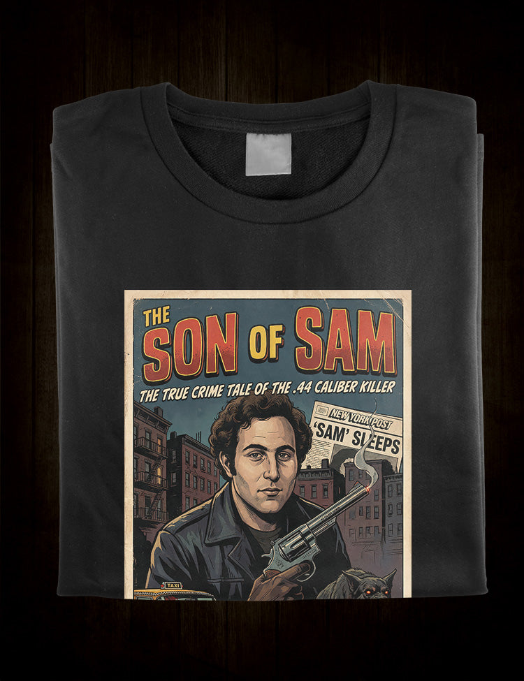 David Berkowitz inspired comic noir design
