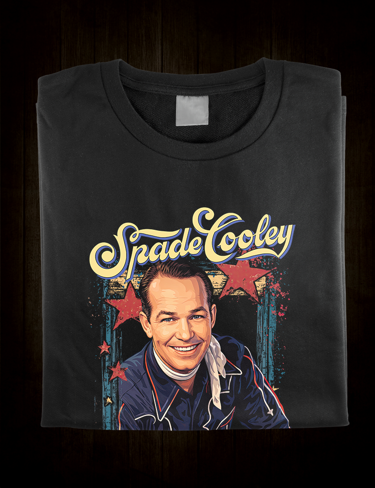 Spade Cooley portrait western swing graphic