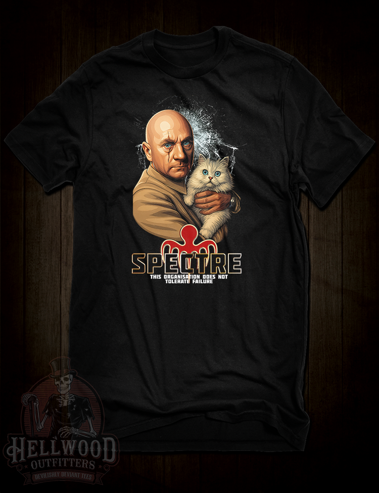 Ernst Blofeld Spectre James Bond villain t-shirt