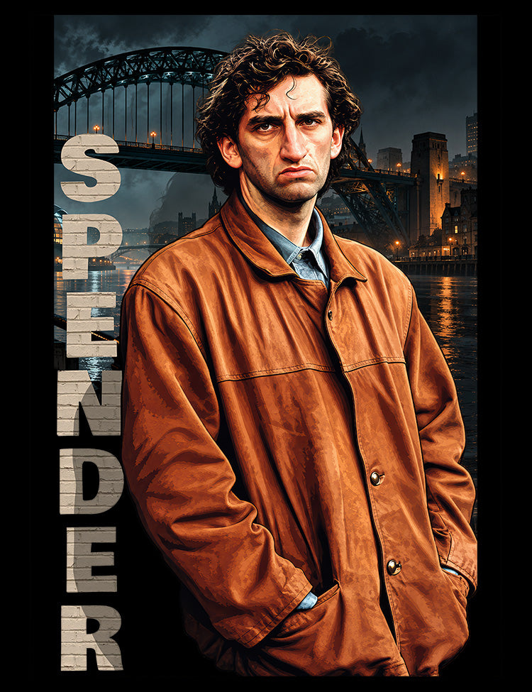 Jimmy Nail British television crime drama Spender graphic tee