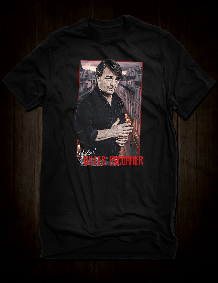 Gilou Escoffier T-Shirt - French Crime Drama Apparel