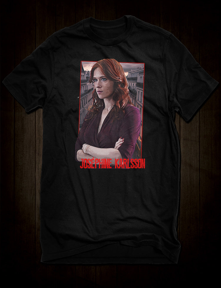 Joséphine Karlsson T-Shirt - French Crime Drama Apparel