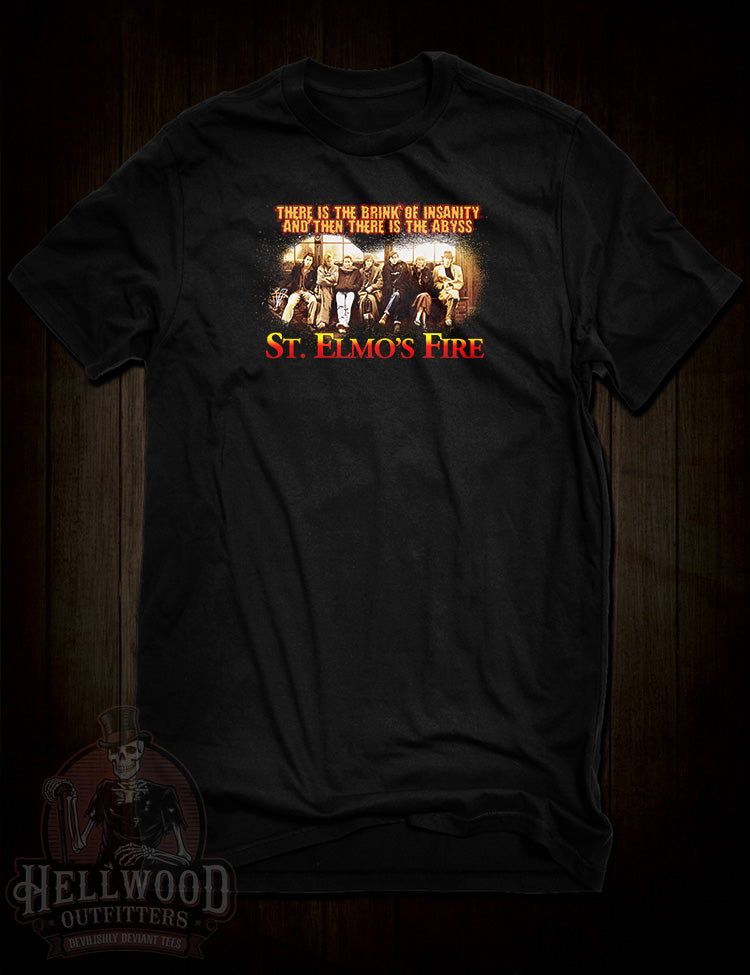 St. Elmo's Fire movie tribute t-shirt