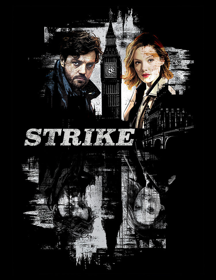 Tom Burke Cormoran Strike tribute tee