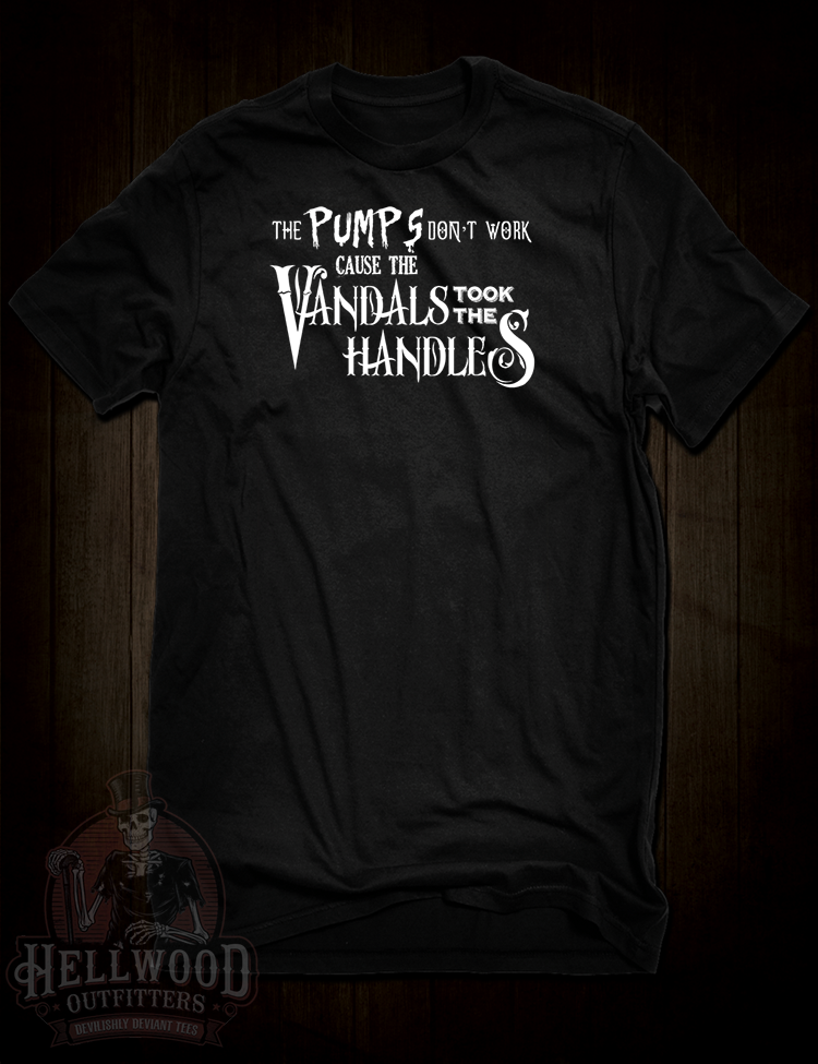 Subterranean Homesick Blues lyric t-shirt design
