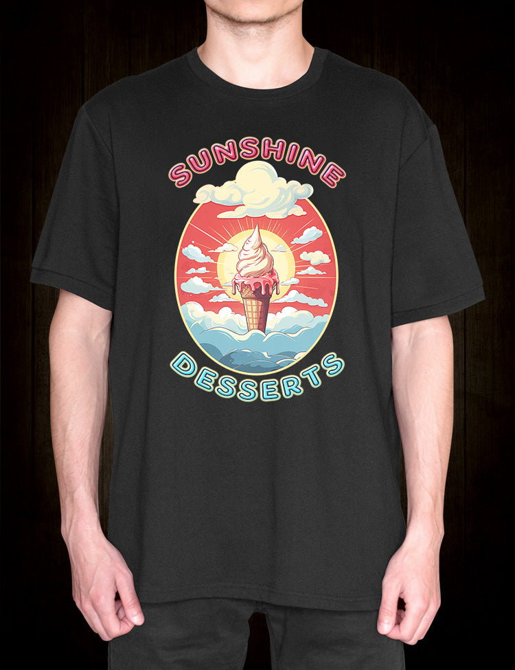 Sunshine Desserts T-Shirt: Embrace the Humorous Misadventures of Reginald Perrin and His Coworkers