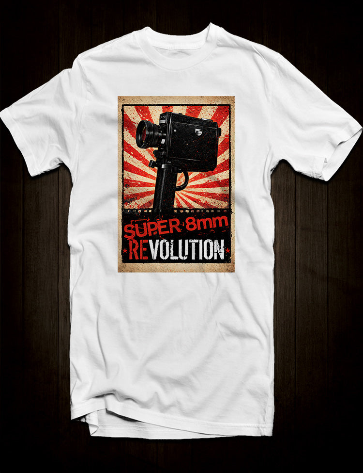 indie filmmaker shirt retro camera design