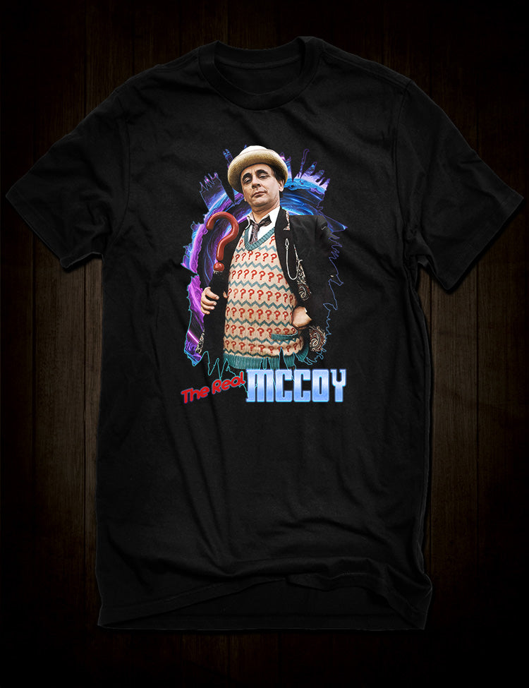 Sylvester McCoy Doctor Who t-shirt