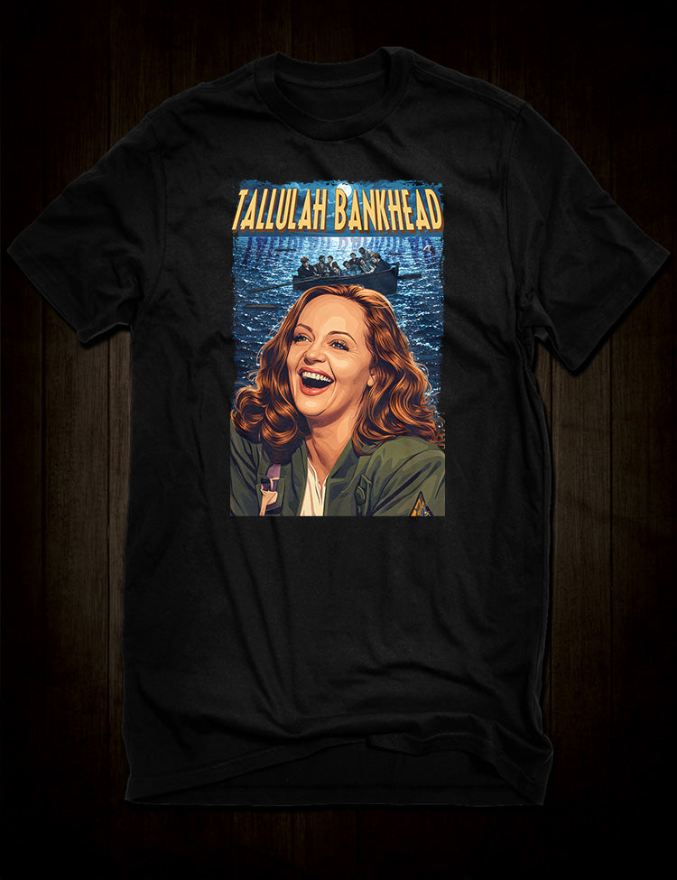 Tallulah Bankhead classic Hollywood artwork tee