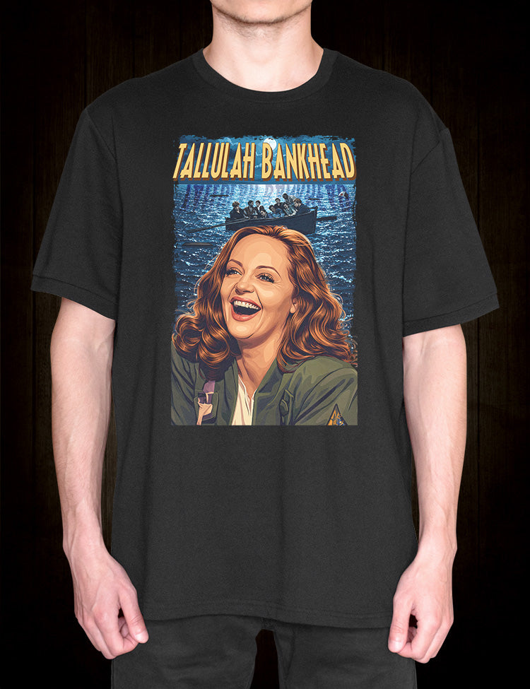 Tallulah Bankhead Hollywood icon t-shirt