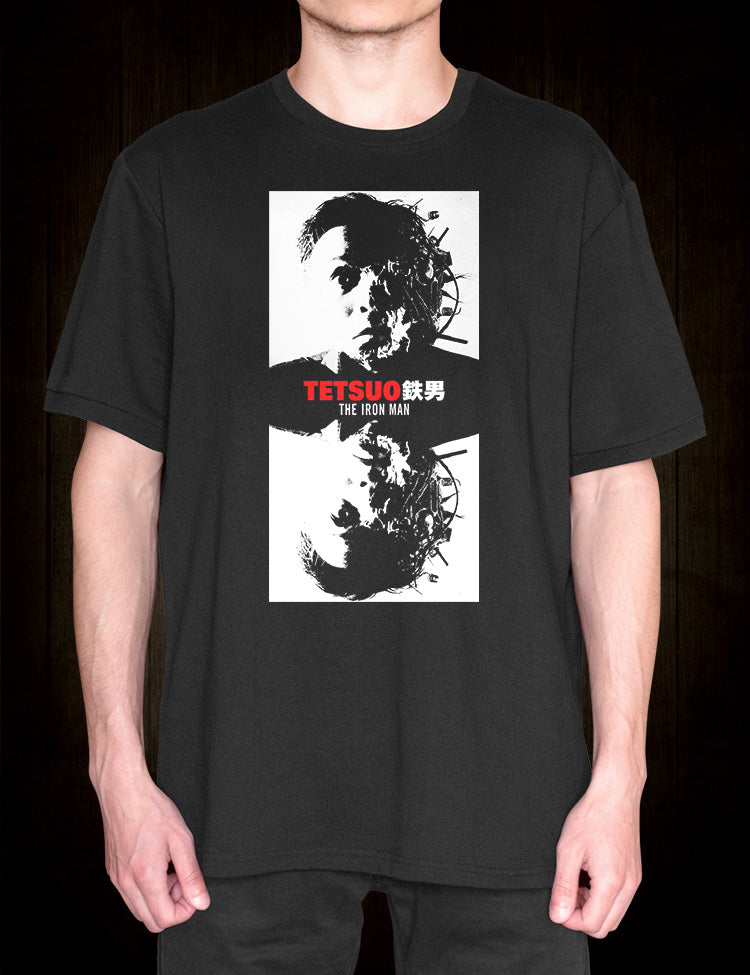 Tetsuo The Iron Man experimental cinema tee