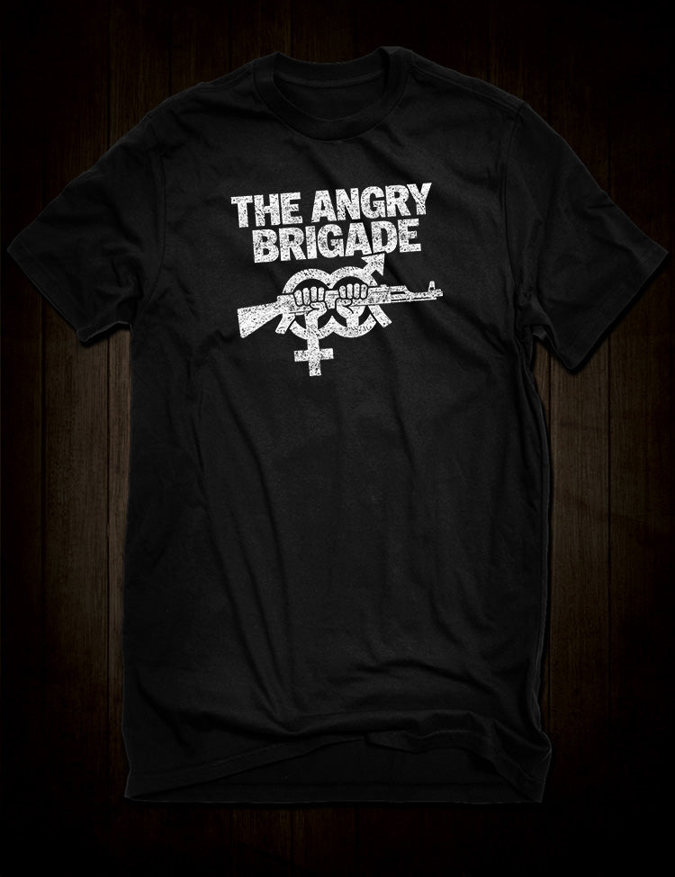 The Angry Brigade T-Shirt inspired by Britain's anarchist urban guerrilla group