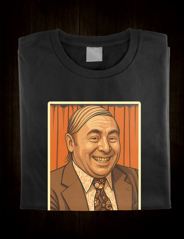 Cult TV comedy tee inspired by The Baldy Man television series