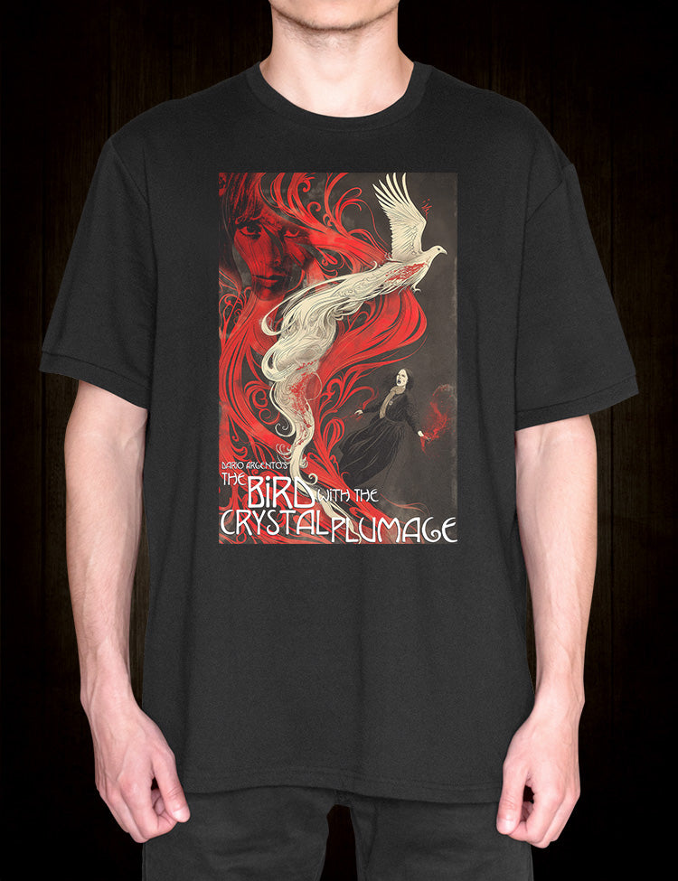 Cult classic film apparel The Bird With The Crystal Plumage