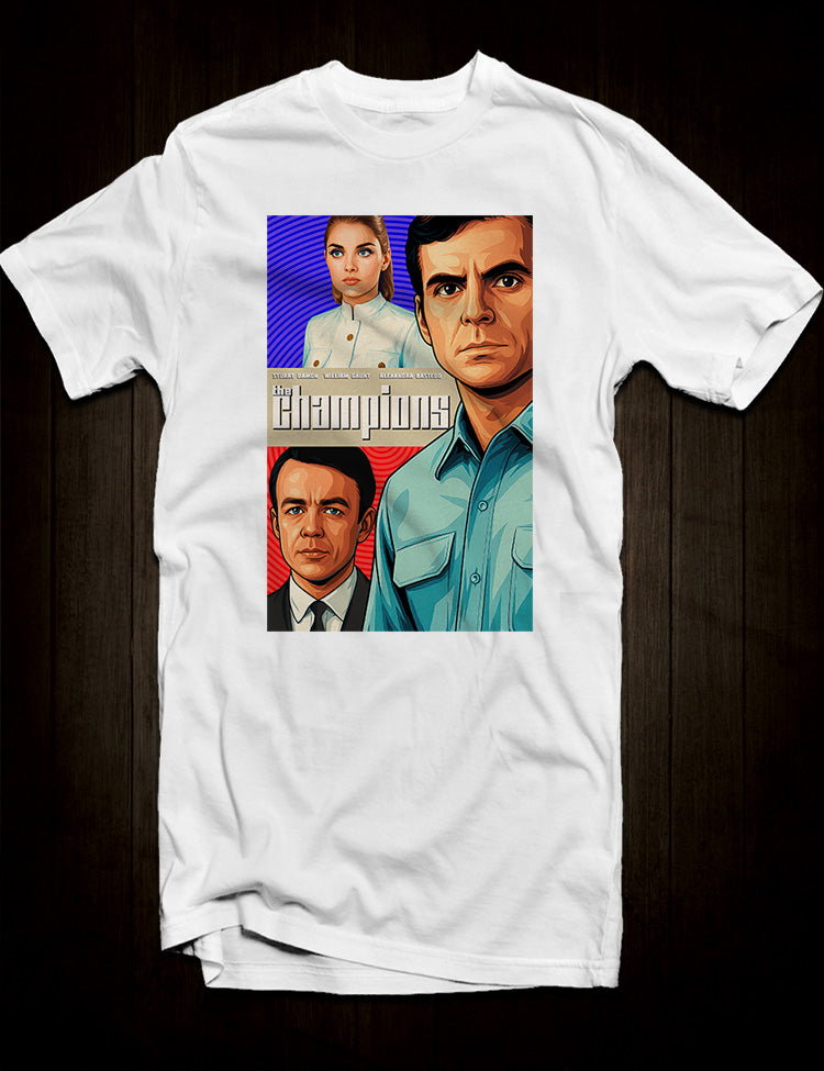 The Champions British cult television shirt