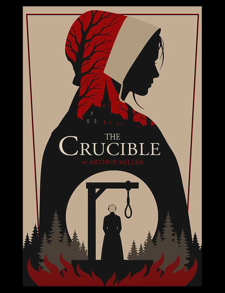 The Crucible Salem witch trials artwork