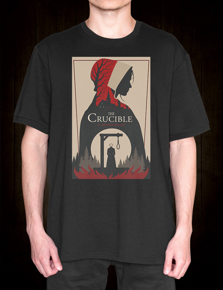 The Crucible literary t-shirt design