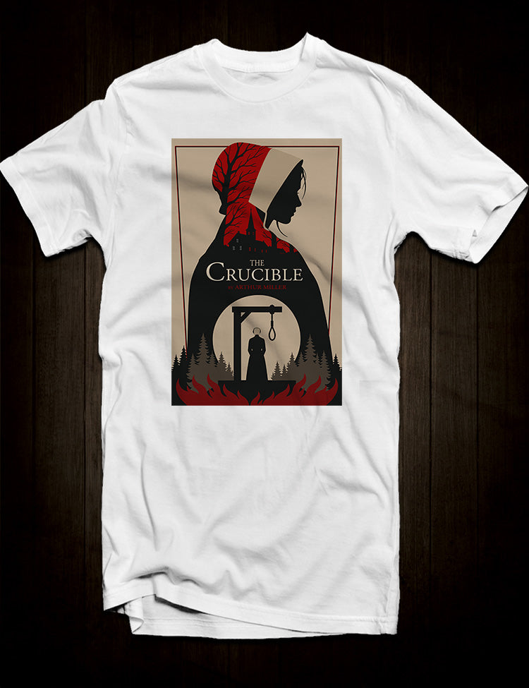 The Crucible minimalist poster artwork