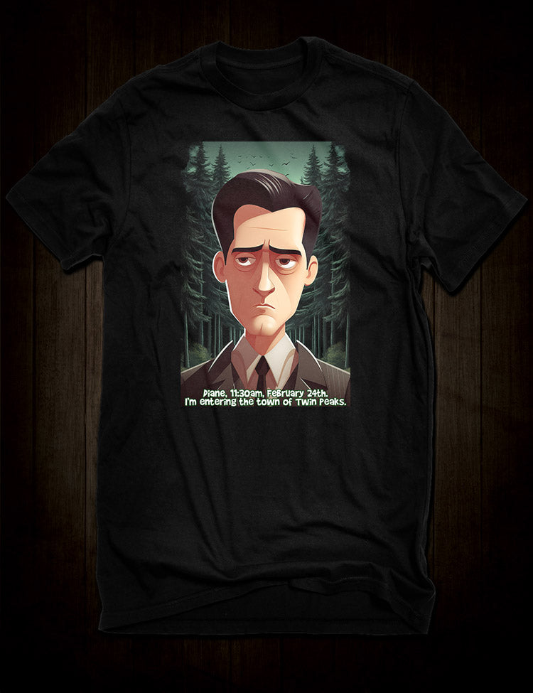 Twin Peaks Agent Cooper t-shirt