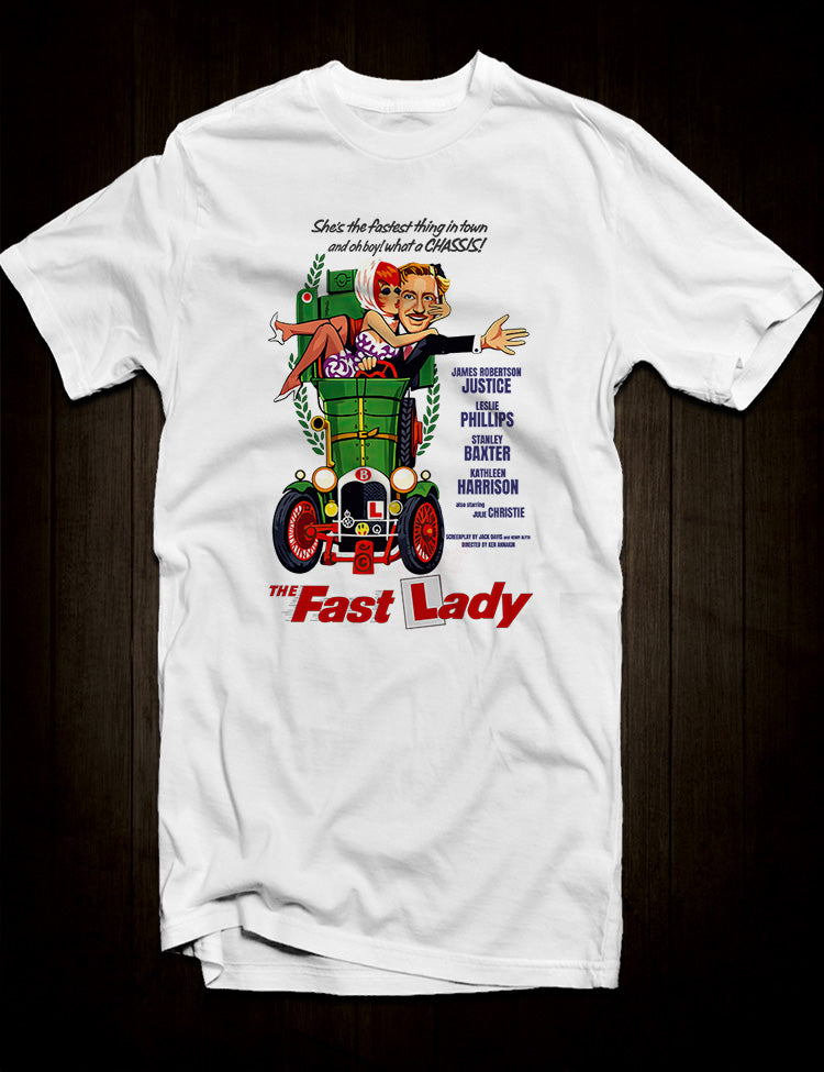 Leslie Phillips and James Robertson Justice cult film inspired graphic tee