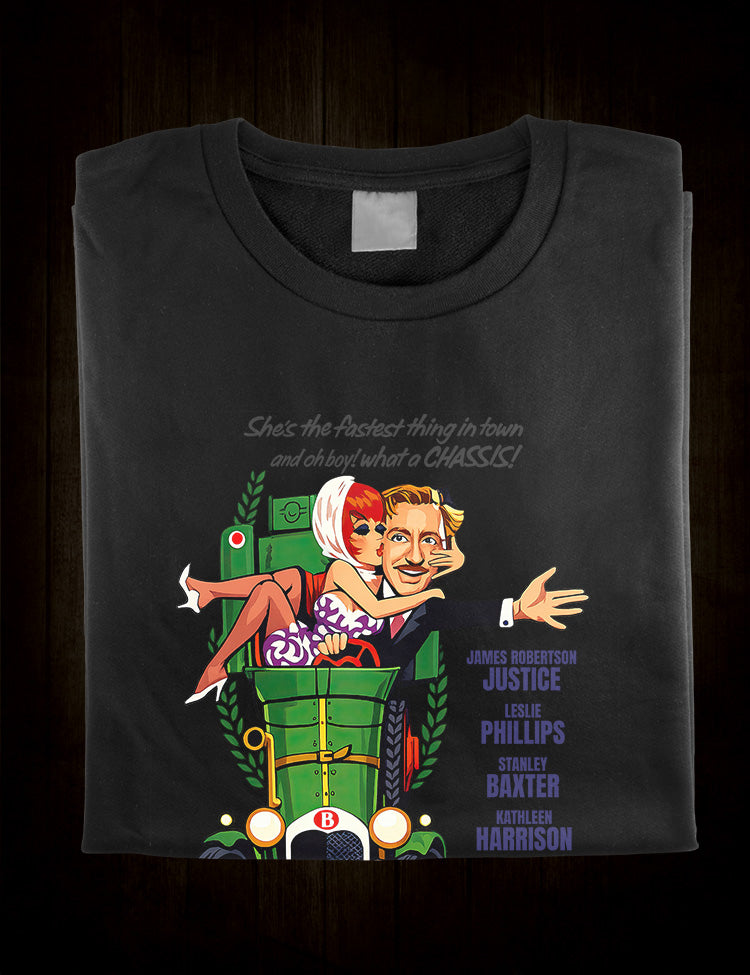 Ken Annakin The Fast Lady movie T-shirt for classic British film fans