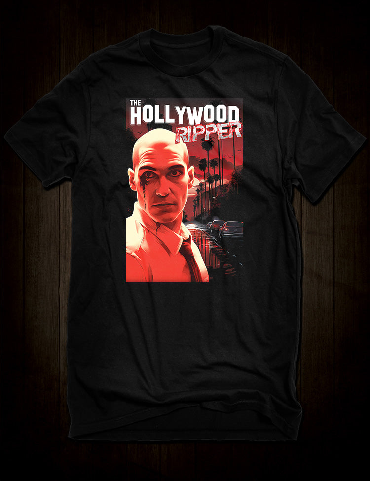Hollywood Ripper T-Shirt: The perfect gift for any true crime fan.