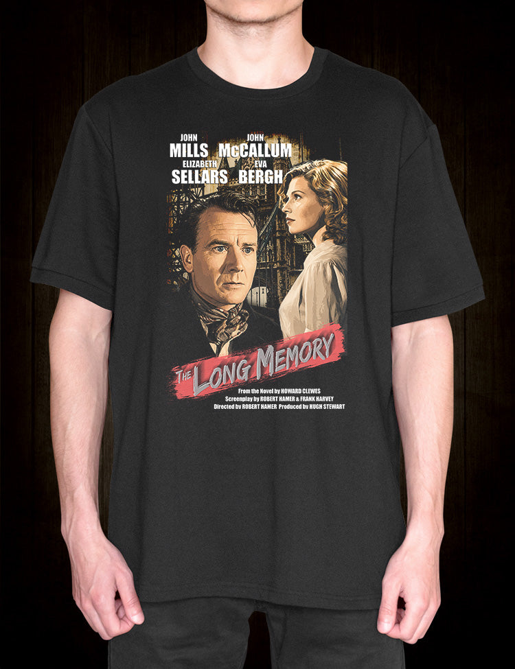 The Long Memory cult movie tee based on Howard Clewes’s novel