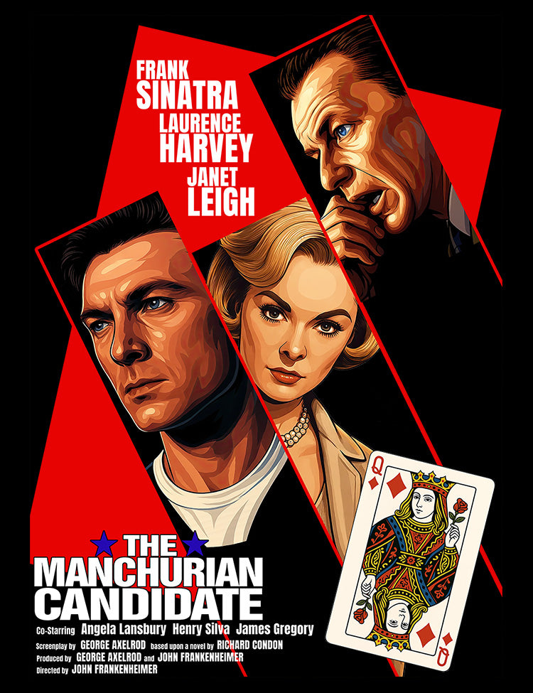 Manchurian Candidate cinematic thriller tribute tee