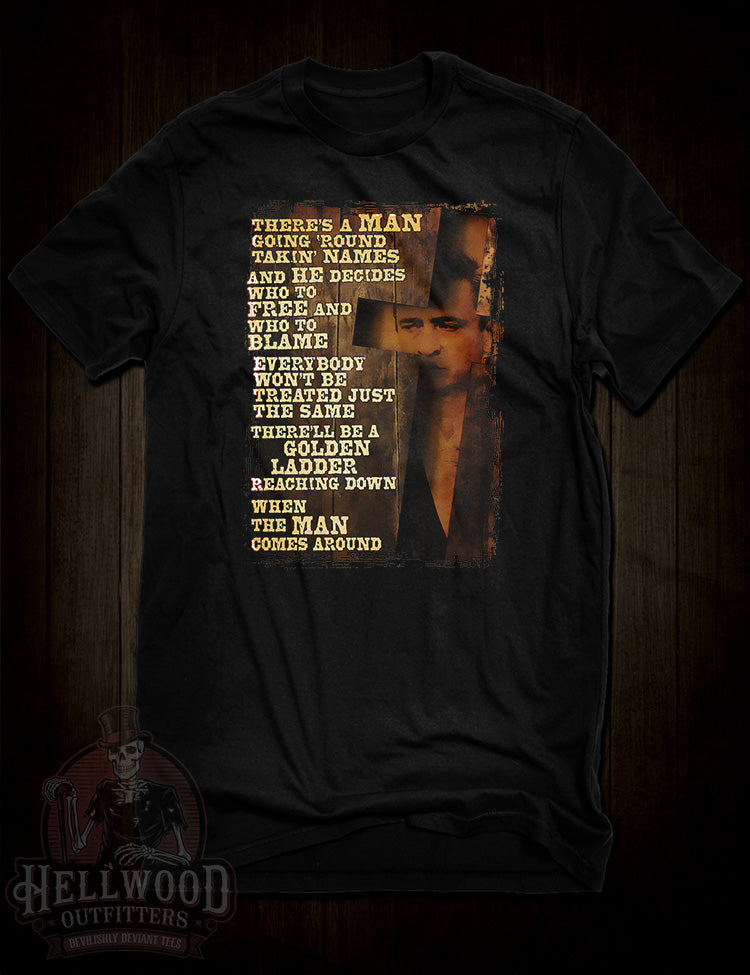 Johnny Cash The Man Comes Around t-shirt