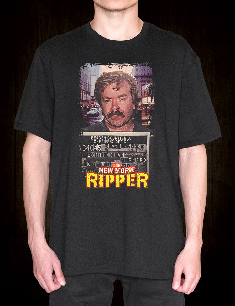 Richard Cottingham Serial Killer Tee - New York Ripper Design