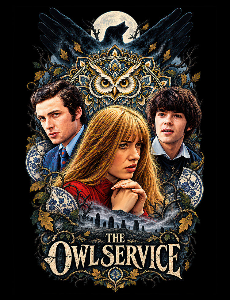 Alan Garner The Owl Service design inspired by Welsh mythology and folk horror