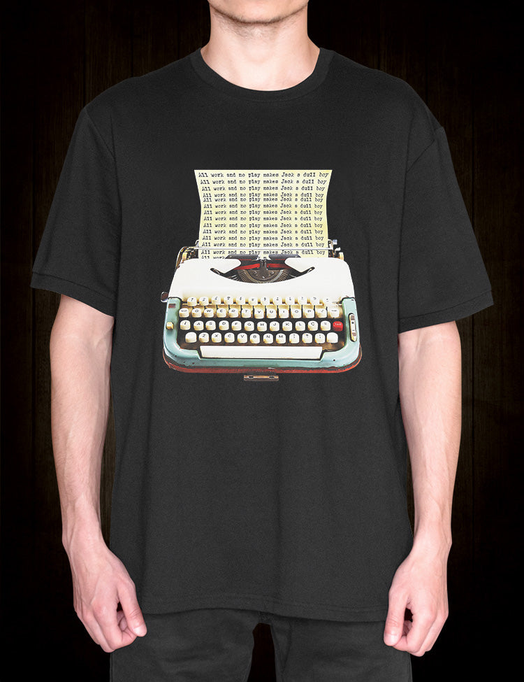 Jack Nicholson The Shining Typewriter T-Shirt