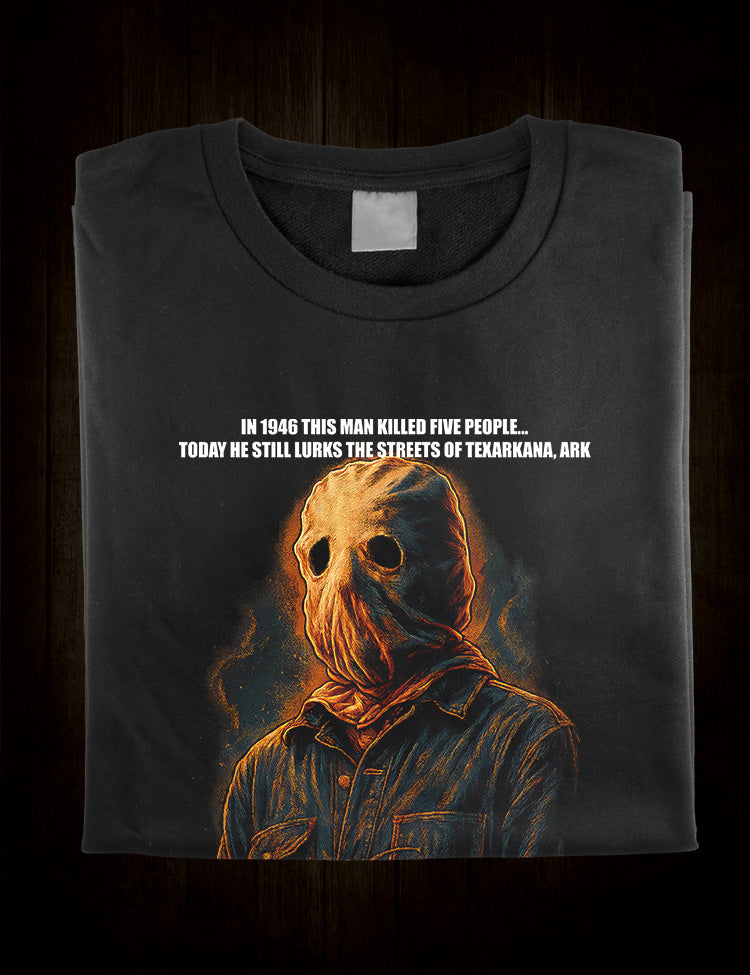 Seventies cult horror movie shirt featuring The Town That Dreaded Sundown