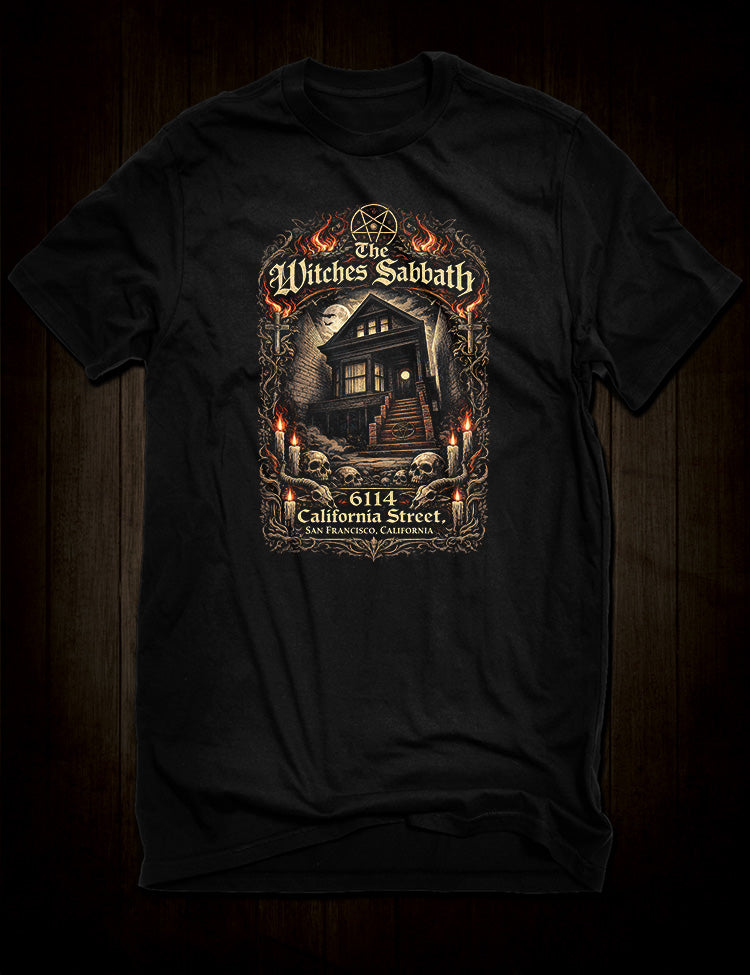 The Witches Sabbath T-Shirt inspired by Anton LaVey’s Black House