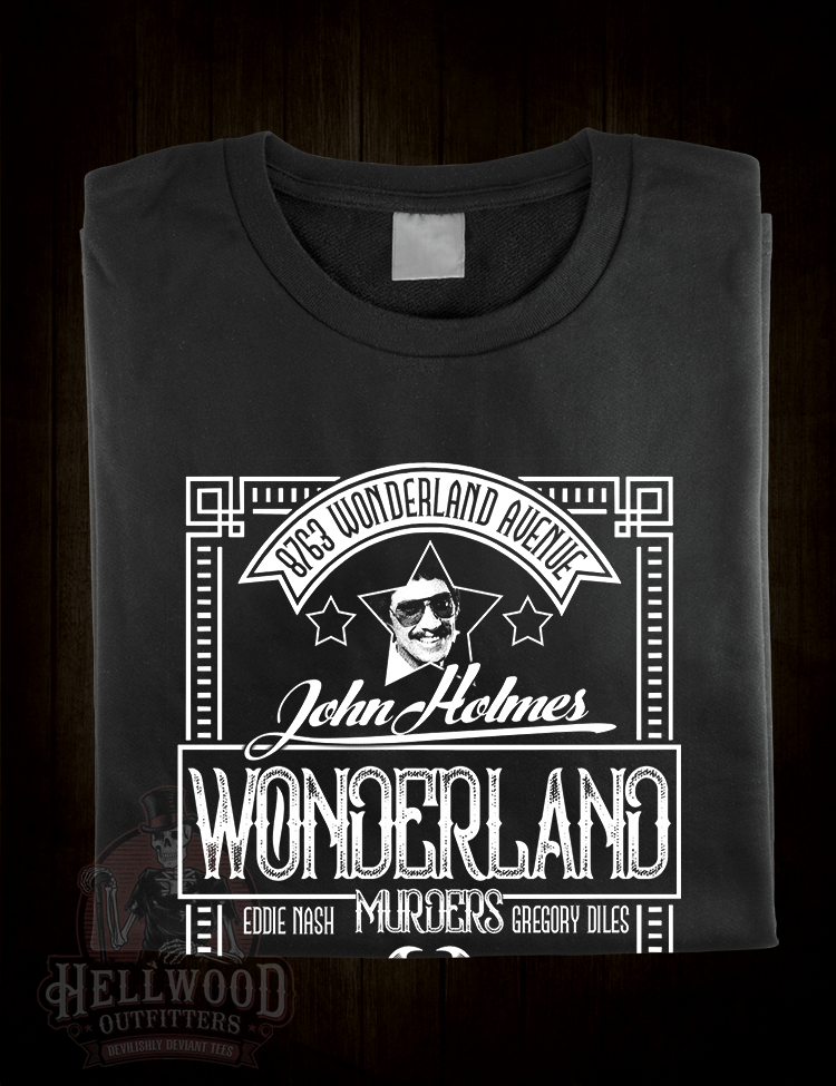 John Holmes Wonderland Avenue murder shirt