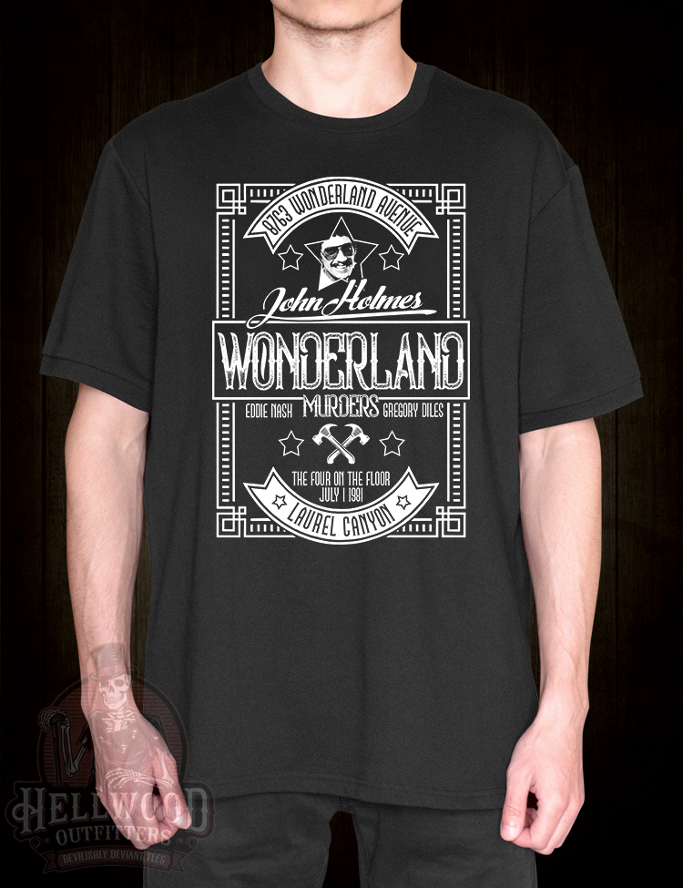 John Holmes Wonderland murder case vintage shirt