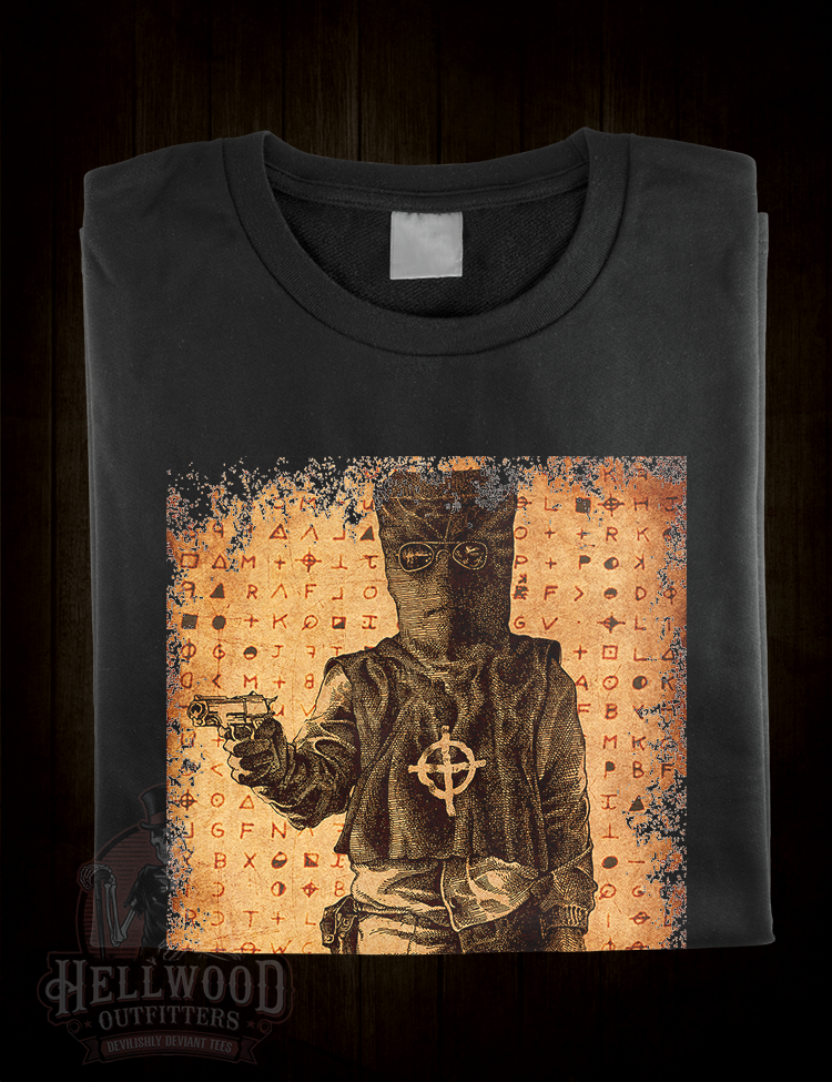 Vintage Zodiac Killer illustration tee