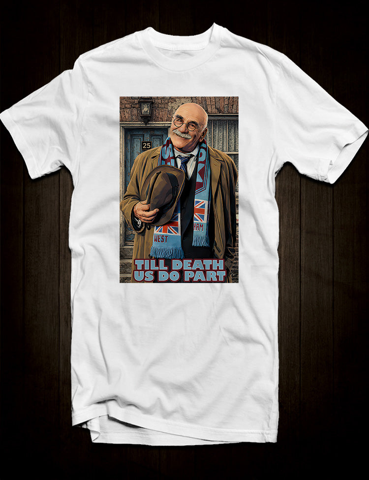 Warren Mitchell Alf Garnett t-shirt